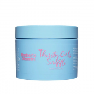 Crema lejera pentru hidratarea si definirea buclelor Thirsty Curls Souffle, 300ml, Umberto Giannini