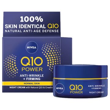 Crema Nivea Anti-rid Q10 de Noapte, 50 ml