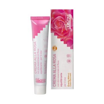 Crema pentru Fata cu Ulei de Trandafiri Argital, 50 ml