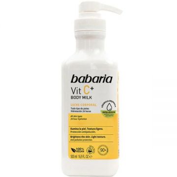 Lapte de Corp cu Vitamina C - Babaria Vitamin C Body Milk, 500 ml
