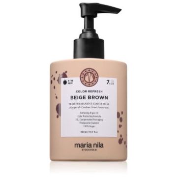 Maria Nila Colour Refresh mască fină de hrănire fără pigmenți permanenți de culoare