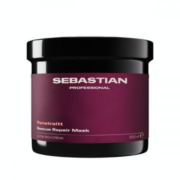 Masca de Reparare pentru Par Deteriorat - Sebastian Professional Penetraitt Rescue Repair Mask, 500 ml