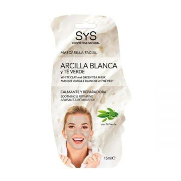 Masca Faciala cu Ceai Verde si Argila Alba - LabNatur Sys Cosmetica Natural, 15 ml