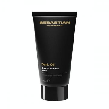 Masca pentru Par Matasos si Stralucitor - Sebastian Professional Dark Oil Smooth & Shine Mask, 30 ml