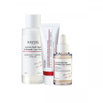 Pachet cu Acerola pentru ingrijirea petelor si imperfectiunilor, Raviel