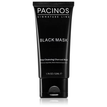 Pacinos Black Mask masca exfolianta cu cărbune activ