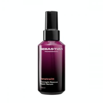 Ser Leave-in de Reparare pentru Par Deteriorat - Sebastian Professional Penetraitt Overnight Rescue Repair Serum, 100 ml
