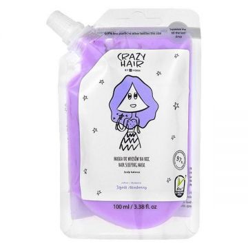 SHORT LIFE - Masca pentru Par cu Afine - Hair Sleeping Mask CH1, HiSkin, 100 ml