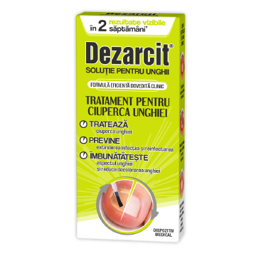 Solutie pentru tratament ciuperca unghiei, 5 ml, Dezarcit