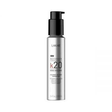 Tratament pentru reparare cu acid hyaluronic, Lakme, K2.0 Recover Bond Building, 100ml