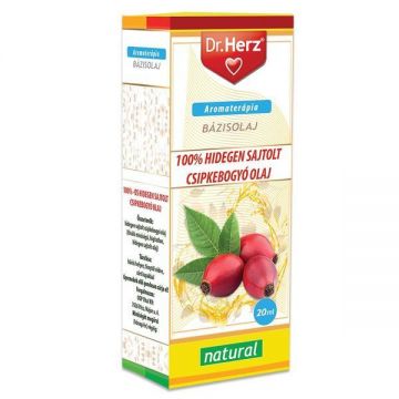 Ulei de macese 100% presat la rece Dr Herz 20 ml