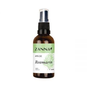 Apa de Rozmarin 100% Naturala - Zanna, 50 ml