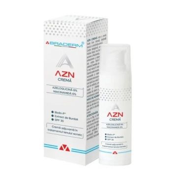 Azn crema adjuvanta in tratamentul tenului acneic 30ml fl.