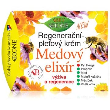 Bione Cosmetics Honey Elixir crema de fata regeneratoare