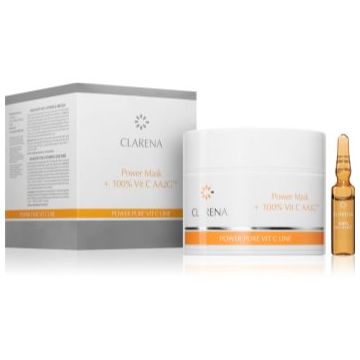 Clarena POwer Pure Vit. C Line masca hranitoare cu vitamina C