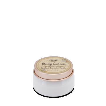 Crema de corp Patchouli Lavender Vanilla, 140ml, Sabon