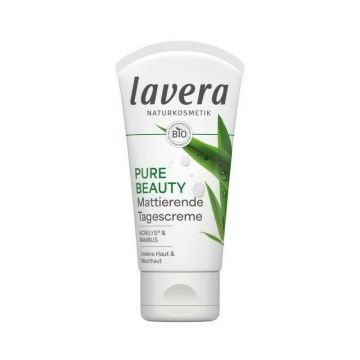 Crema de zi matifianta cu acnilys si bambus Pure Beauty 50ml Lavera