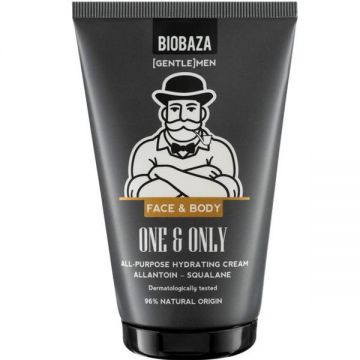 Crema Hidratanta Multifunctionala pentru Barbati - Biobaza Gentlemen One&Only Face&Body, 30 ml