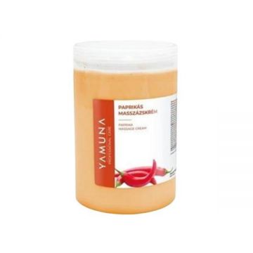 Crema masaj anticelulitic cu paprika Yamuna 1020 gr