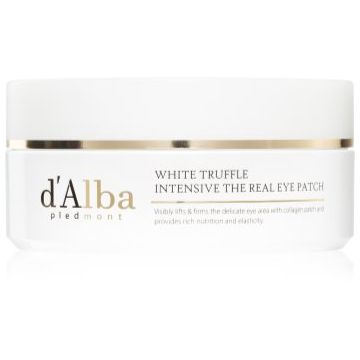 d'Alba White Truffle Intensive The Real Eye Patch pernuțe din hidrogel zona ochilor