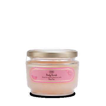 Exfoliant de corp Rose Tea, 320g, Sabon
