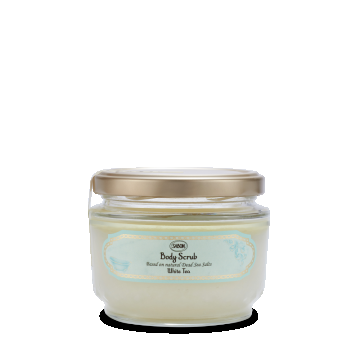 Exfoliant pentru corp White Tea, 320g, Sabon