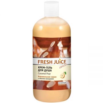 Gel de Dus Cremos cu Extract de Pere si Ulei de Macadamia Fresh Juice, 500ml