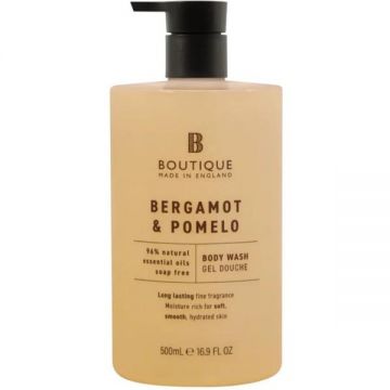 Gel de Dus cu Parfum de Bergomata si Pomelo - Boutique Body Wash, 500 ml