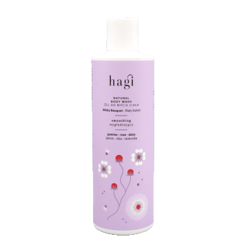 Gel de dus natural White Bouquet, 300ml, Hagi