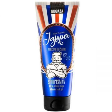 Gel Intim Natural pentru Barbati cu Aloe Vera si Extract de Portocala Dulce si Salvie - Biobaza Gentlemen Jajoper Sportsman, 100 ml