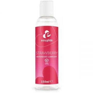 Lubrifiant pe baza de apa cu aroma de capsuni Easyglide 150 ml