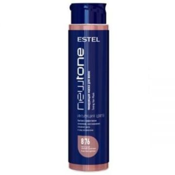 Masca nuantatoare cu cheratina pentru par blond NewTone Estel, 8/76 Blond maroniu-violet, 400 ml