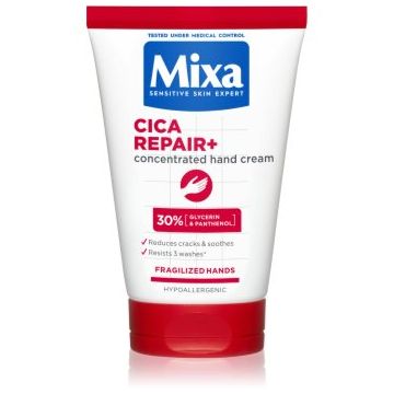 Mixa Urea Cica Repair+ Cremă de mâini regeneratoare