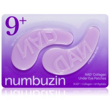 Numbuzin No. 9 NAD+ Collagen Under Eye Patches pernuțe din hidrogel impotriva ridurilor si cearcanelor