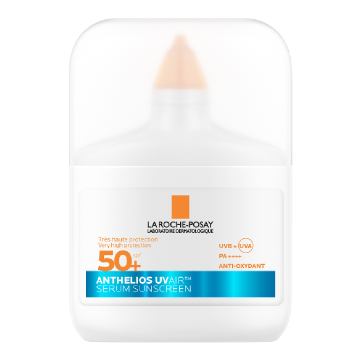 Serum de fata SPF 50+, Invisible, Anthelios UVAir, 50 ml, La Roche-Posay