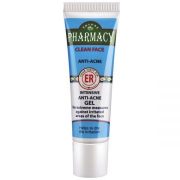 SHORT LIFE - Gel antiacneic intensiv Farmacia Padurii Cleasing Face Anti Acne Gel Rosa Imopex - 20 ml
