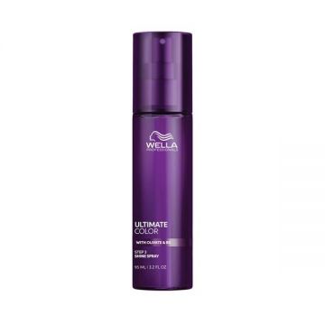 Spray de Stralucire pentru Par Vopsit cu Olivate & B5 - Wella Professionals Ultimate Color Shine Spray, 95 ml