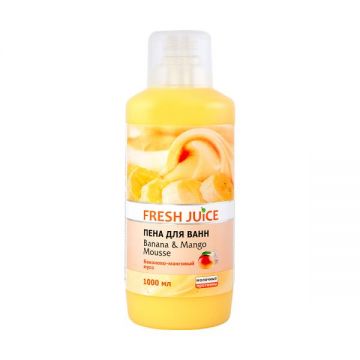 Spumant de Baie cu Proteine Lactice, Extracte de Mango si Banane Fresh Juice, 1000ml