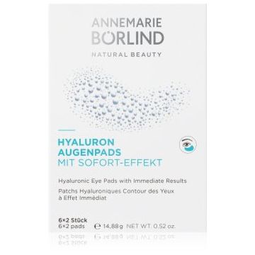 ANNEMARIE BÖRLIND EYES & LIPS Eye Pads mască hialuronică hidratantă, pentru zona ochilor