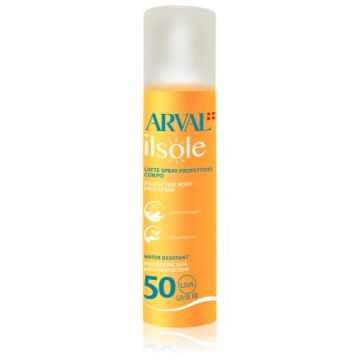 Arval IlSole Protective Body Milk Spray SPF 50 Lapte de corp protector în spray