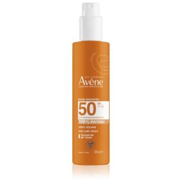 Avène Sun Care Spray 100% Invisible spray protector pentru plajă SPF 50