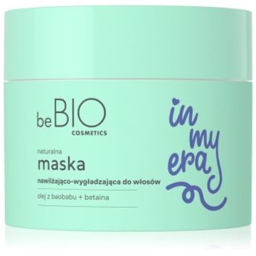 beBIO In My Era Moisturizing & Smoothing mască de hidratare profundă pentru netezirea parului