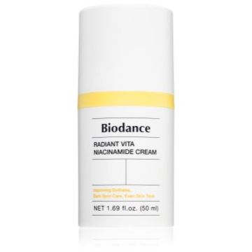 Biodance Radiant Vita Niacinamide Cream crema hidratanta si hranitoare pentru strălucirea și netezirea pielii