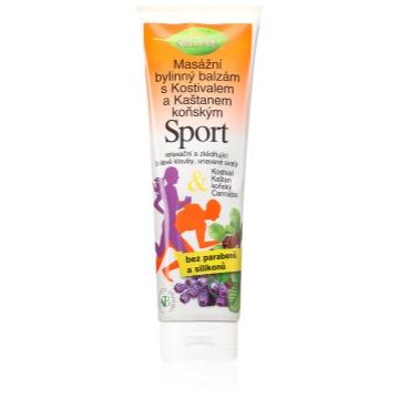Bione Cosmetics Sport balsam relaxant pentru masaj