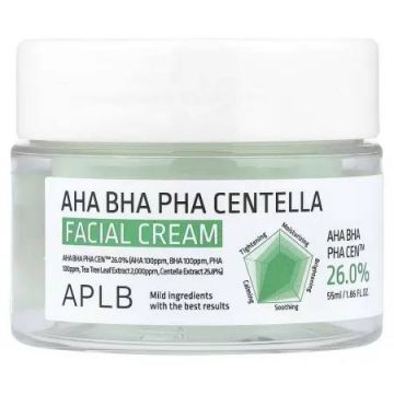 Crema de fata AHA BHA PHA Centella, 55ml, APLB