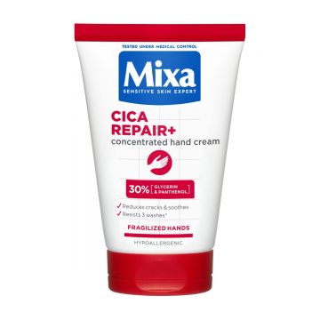 Crema de maini Cica Repair+, 50ml, Mixa