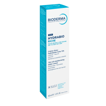 Crema intens hidratanta pe baza de apa Hydrabio Riche, 40 ml, Bioderma