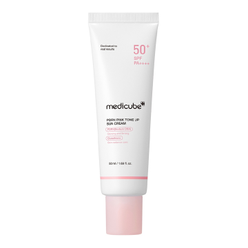 Crema multifunctionala cu protectie solara SPF50+, PDRN Pink Tone Up Sun, 50 ml, Medicube