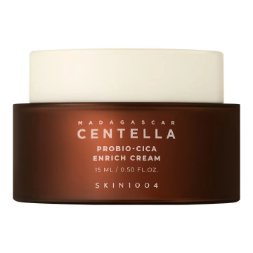 Crema pentru fata calmanta Madagascar Centella Probio-Cica Enrich, 15 ml, Skin1004