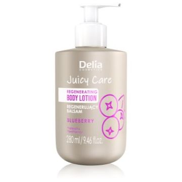 Delia Cosmetics Juicy Care Blueberry lapte de corp regenerator